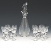 TWELVE STEUBEN APERITIF GLASSE