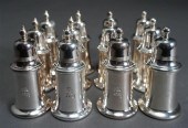 TWELVE 'THE RITZ' SILVER PLATE