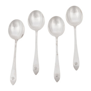 Twelve Tiffany and Co. Silver