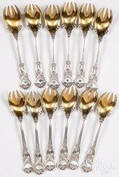TWELVE TIFFANY & CO. STERLING