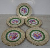 TWELVE TIRSCHENREUTH FLORAL AN