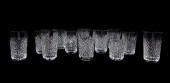 TWELVE WATERFORD CRYSTAL "ALAN