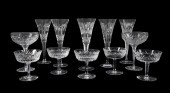 TWELVE WATERFORD CRYSTAL CHAMP