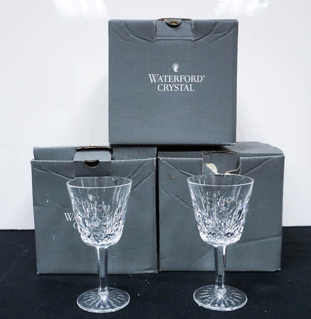 TWELVE WATERFORD CUT CRYSTAL