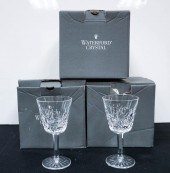 TWELVE WATERFORD CUT CRYSTAL L