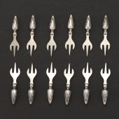 TWELVE WEBSTER STERLING SILVER