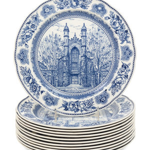 Twelve Wedgwood Dinner Plates of