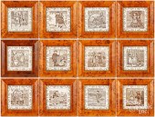TWELVE WEDGWOOD & SONS MONTHS