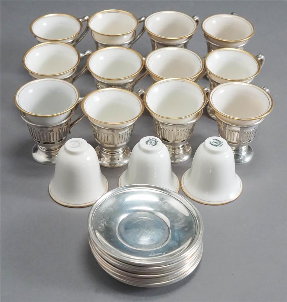 TWELVE WHITING STERLING SILVER