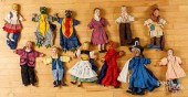 TWELVE WPA PROJECT PAPIER-MâCH