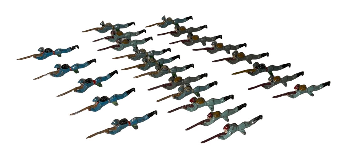 TWENT-FOUR GERMAN CAST LEAD FLAT