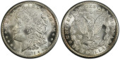 TWENTY 1921-S MORGAN SILVER DO