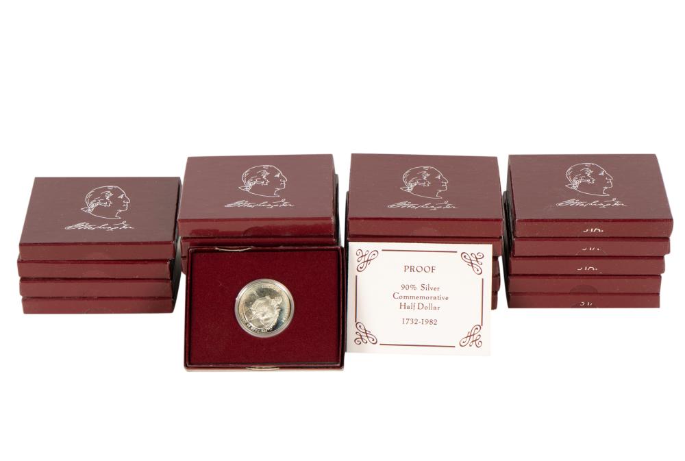 TWENTY 1982 GEORGE WASHINGTON PROOF