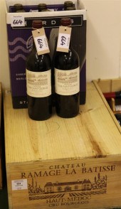Twenty bottles including a cas