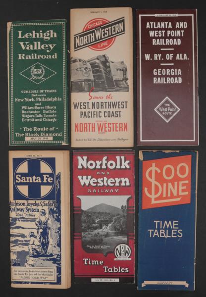 TWENTY DIFFERENT 1940S RAILROAD