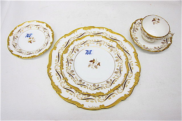 TWENTY-EIGHT PIECE COALPORT CHINA