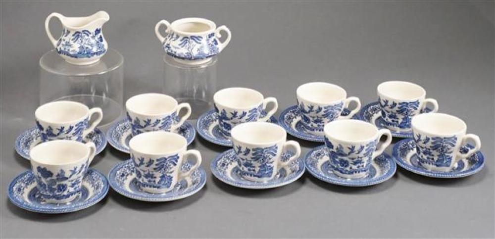 TWENTY ENGLISH BLUE AND WHITE