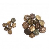 TWENTY FEDERAL EAGLE BUTTONS,