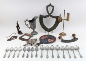 TWENTY-FIVE ASSORTED METAL ITE