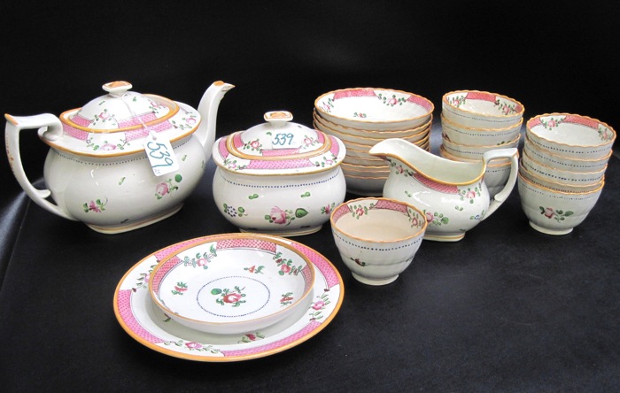 TWENTY-FIVE PIECE FRENCH