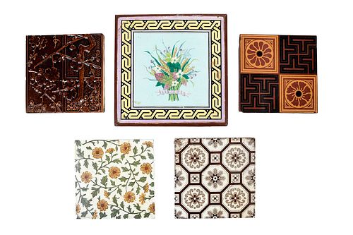 TWENTY FOUR MINTON CERAMIC