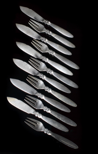 Twenty-Four-Piece Georg Jensen