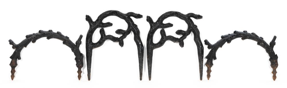 TWENTY-FOUR PIECES OF CAST IRON