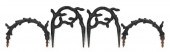 TWENTY-FOUR PIECES OF CAST IRO