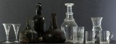 TWENTY-FOUR PIECES OF GLASS.