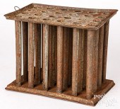 TWENTY-FOUR TUBE TIN CANDLEMOL
