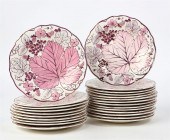 TWENTY FOUR WEDGWOOD GLAZED EA