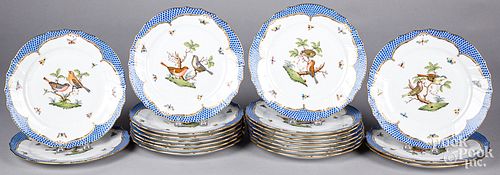 TWENTY HEREND PORCELAIN
