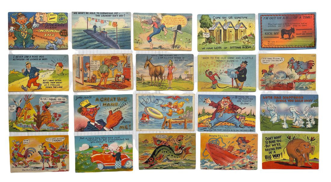 TWENTY HUMOROUS THEMED