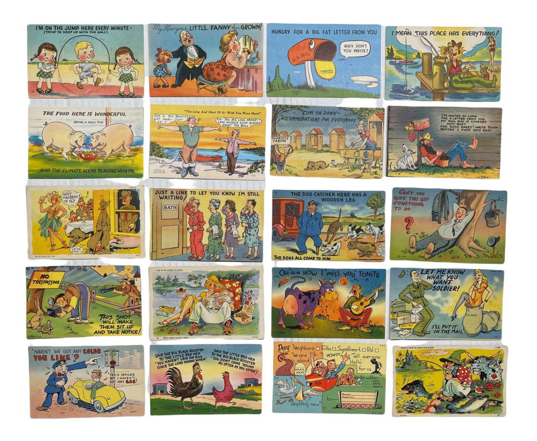 TWENTY HUMOROUS THEMED