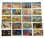 TWENTY HUMOROUS THEMED POSTCAR