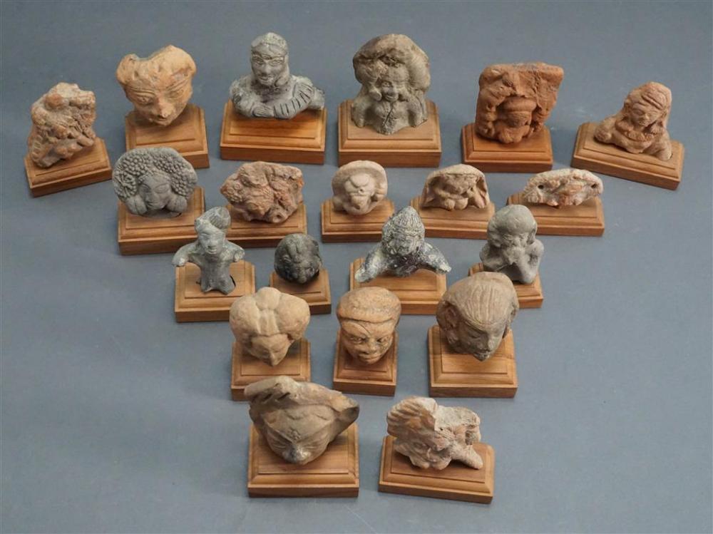 TWENTY INDIAN GRAY SANDSTONE AND