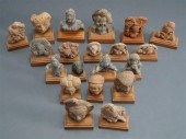 TWENTY INDIAN GRAY SANDSTONE A