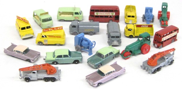 TWENTY MATCHBOX TOY VEHICLES