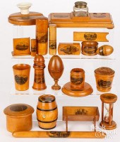 TWENTY MAUCHLINE WARE SOUVENIR