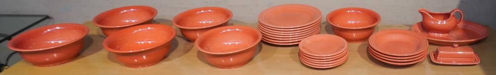 TWENTY-NINE FIESTA PERSIMMON