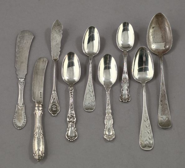 Twenty-Nine-Piece Group of Silver