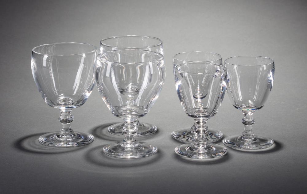 TWENTY-NINE STEUBEN GLASS