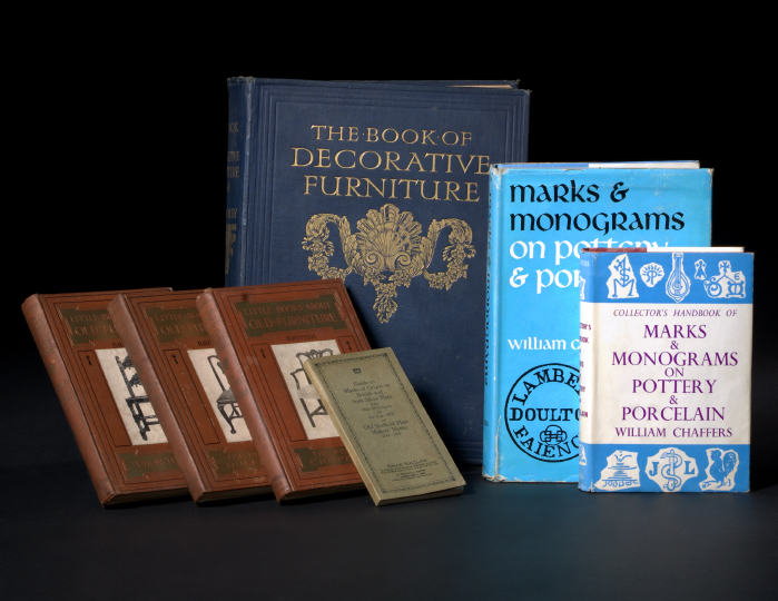 Twenty-Nine Volumes on Antiques and