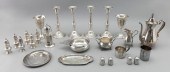 TWENTY-ONE PIECES OF STERLING