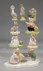 Twenty-one Royal Albert bone c