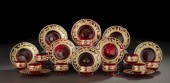 Twenty-Piece Set of Bohemian R
