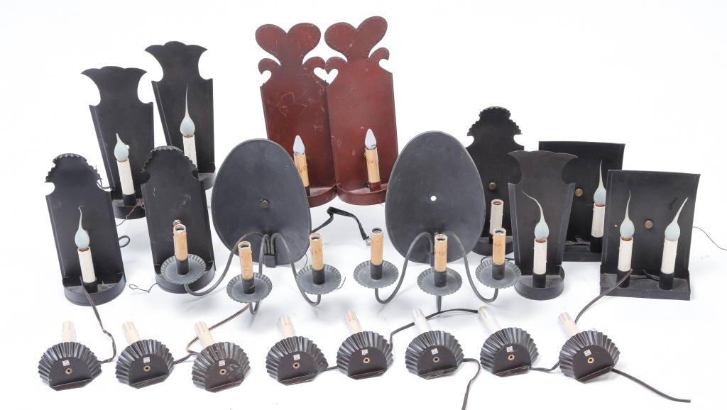 TWENTY PIECES OF COLONIAL STYLE