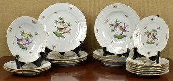 Twenty pieces of Herend