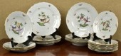 Twenty pieces of Herend Rothsc
