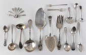 TWENTY PIECES OF STERLING SILV